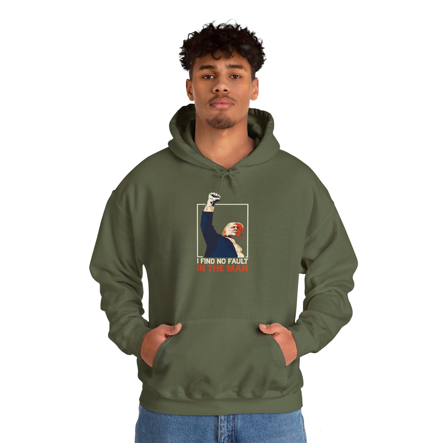 I Find No Fault Unisex Heavy Blend™ Hooded Sweatshirt - Empowering Statement Apparel