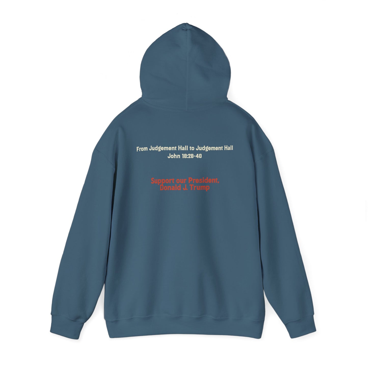 I Find No Fault Unisex Heavy Blend™ Hooded Sweatshirt - Empowering Statement Apparel