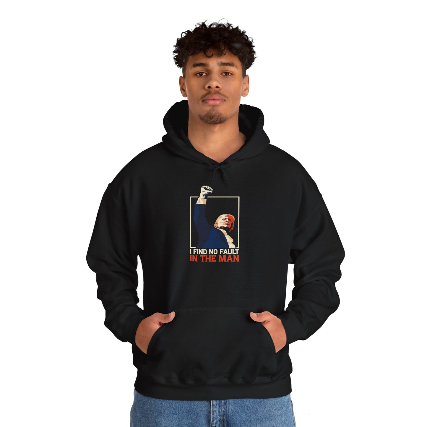 I Find No Fault Unisex Heavy Blend™ Hooded Sweatshirt - Empowering Statement Apparel