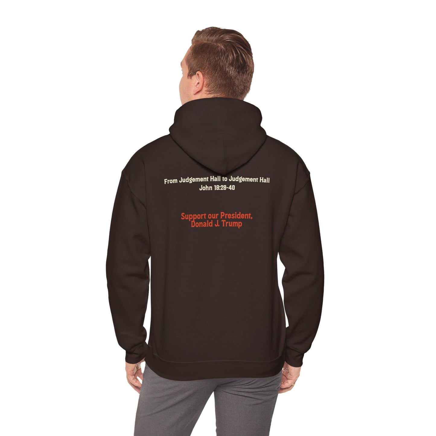 I Find No Fault Unisex Heavy Blend™ Hooded Sweatshirt - Empowering Statement Apparel