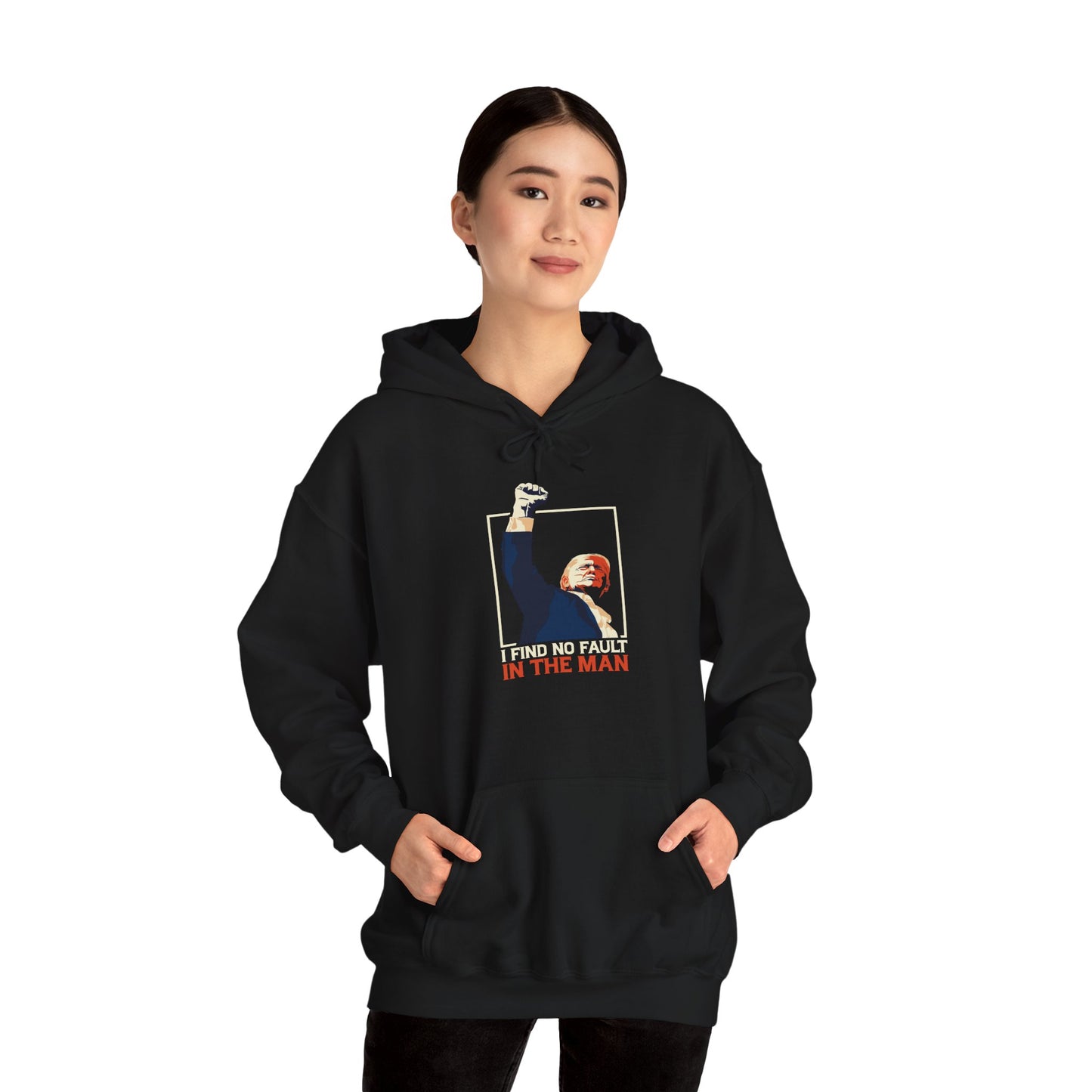 I Find No Fault Unisex Heavy Blend™ Hooded Sweatshirt - Empowering Statement Apparel