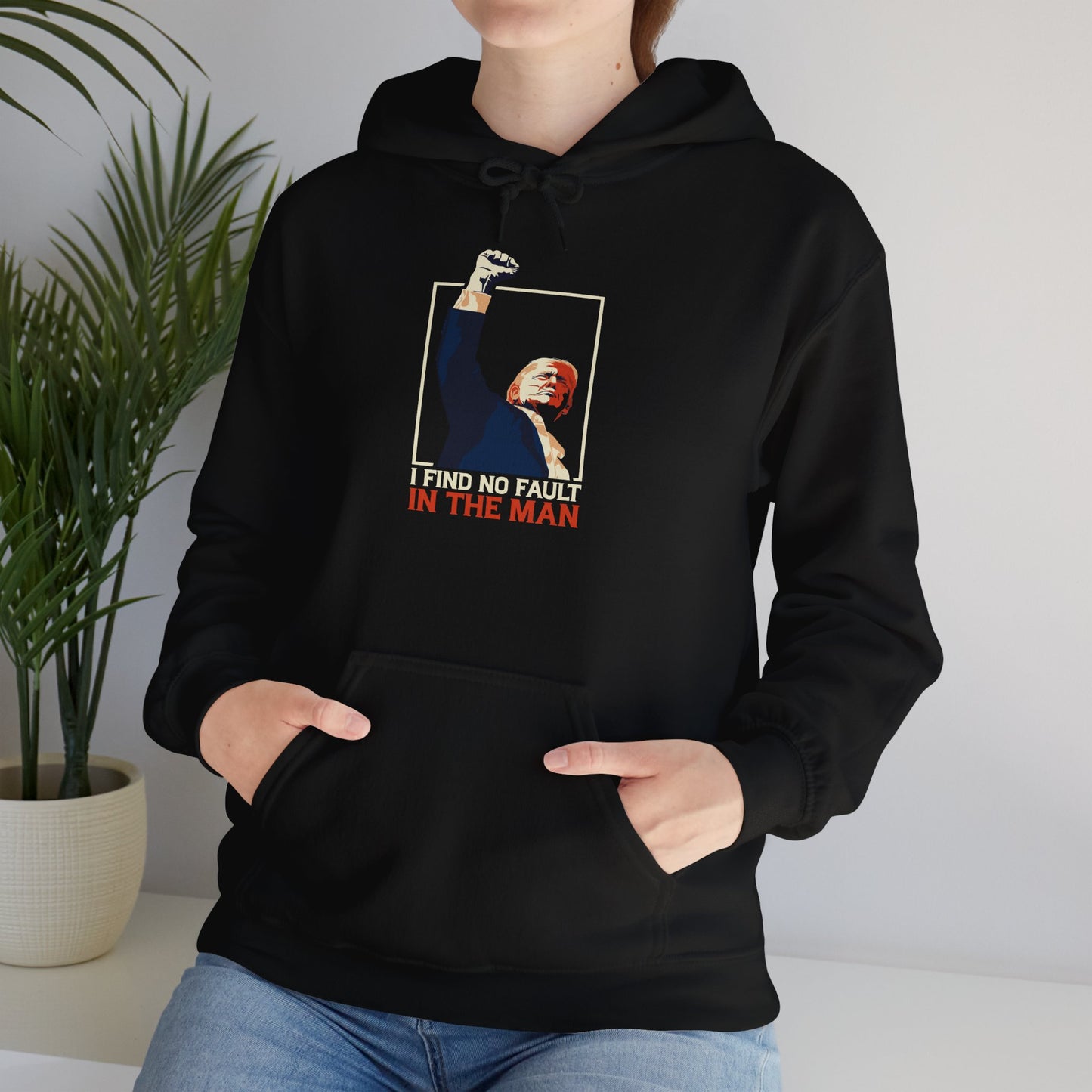 I Find No Fault Unisex Heavy Blend™ Hooded Sweatshirt - Empowering Statement Apparel